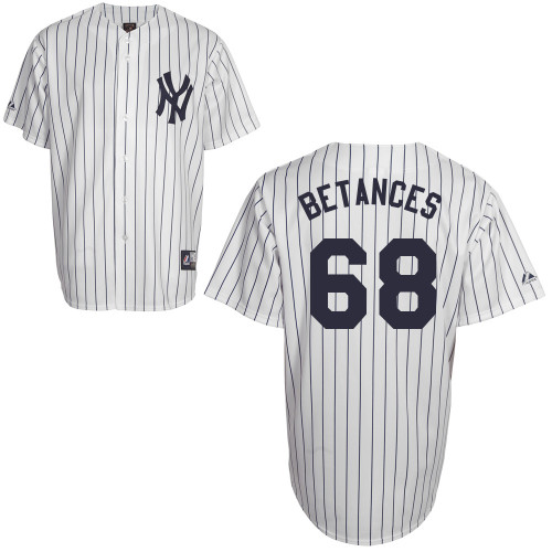 Dellin Betances #68 Youth Baseball Jersey-New York Yankees Authentic Home White MLB Jersey